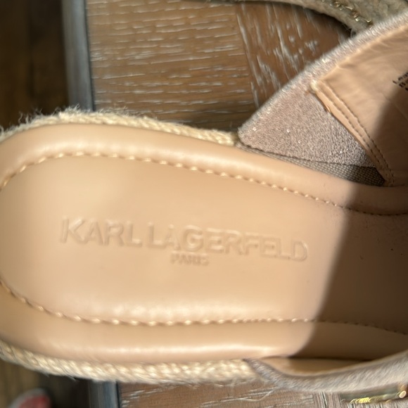 Karl Lagerfield Wedge Sandals - Picture 7 of 8